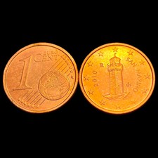 1 Cent Saint-Marin 2010 BU