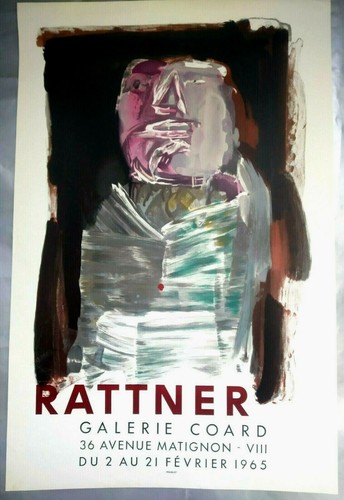 Rattner abraham affiche - rattner,