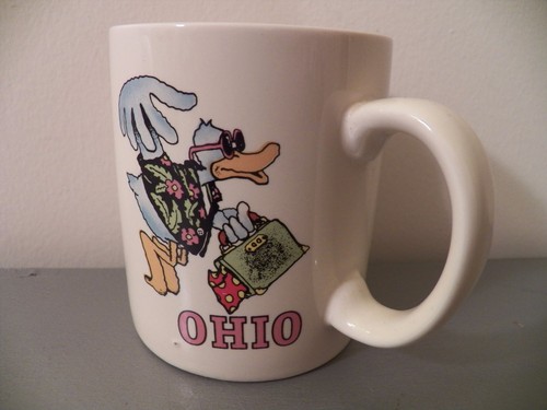 Ohio coffee cup - coffee, flying