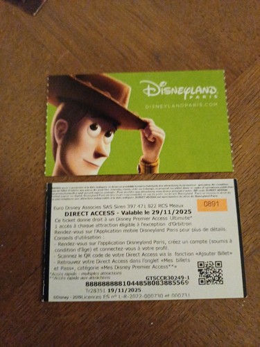 Pass euro disney disneyland - pass,