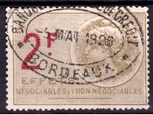 Timbre france 1926 fiscaux - france,
