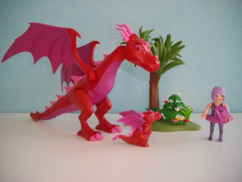 Playmobil maman dragon et - -, la