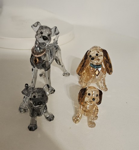 Swarovski lady and tramp - swarovski,