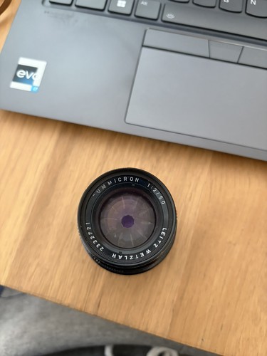 Leica summicron 50mm - summicron-m, f/2
