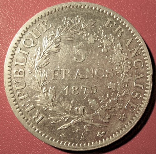France bel écu 5 francs - écu,