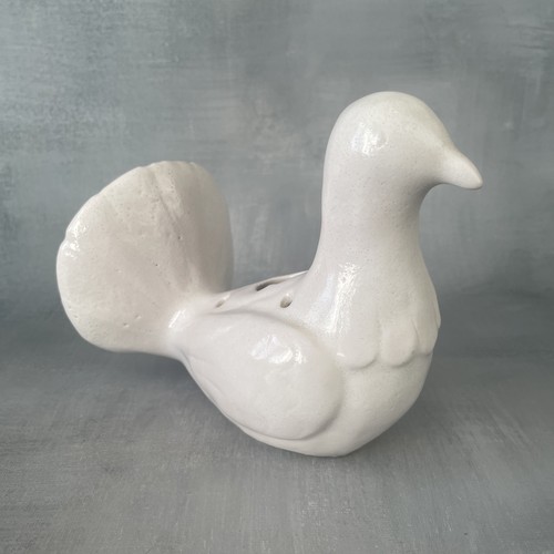 Vase pique fleurs - , oiseau