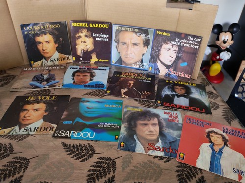 Michel sardou lot disques - lot,