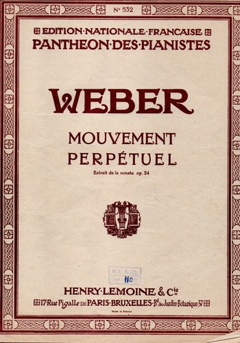Partition piano mouvement - piano,