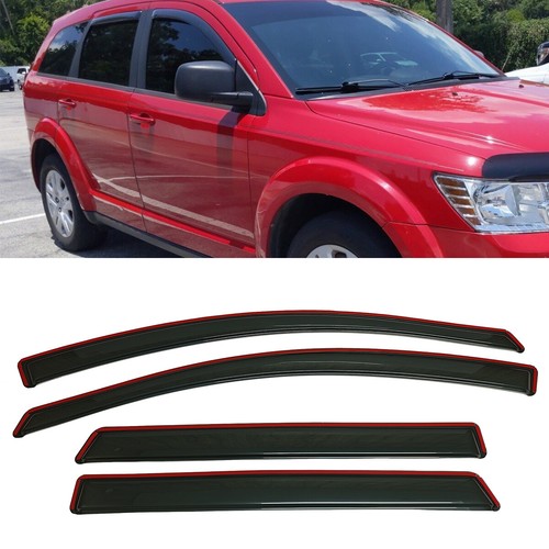 Channel smoke window visors - window,