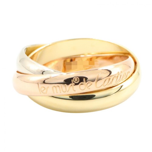 Bague cartier trinity 18kyg - bague,