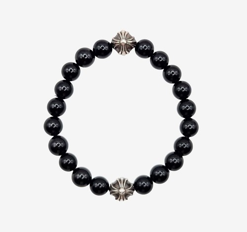 Chrome hearts beaded bracelet - chrome,