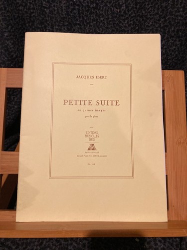 Jacques ibert petite suite - jacques,