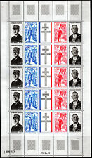 TIMBRES FRANCE feuille -