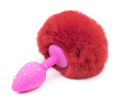 Rosebud queue lapin plug - rosebud,