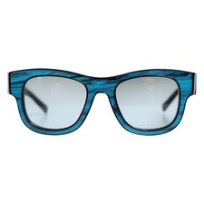Lunettes Dolce & Gabbana Bleu Noir Marbré Métal DG2215K Lunetterie RRP 400USD
