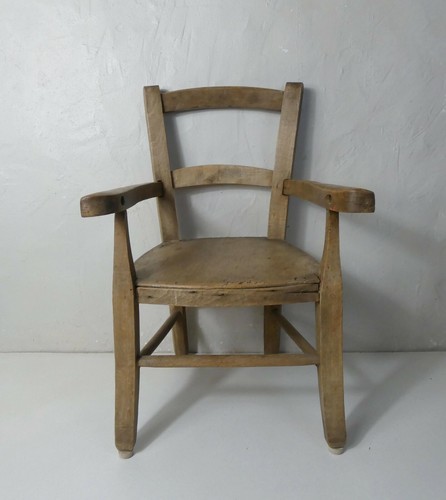 Ancien fauteuil bois - ancien, pour
