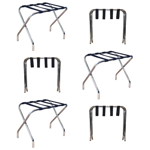 Porte bagages pliant métal - porte-bagages,
