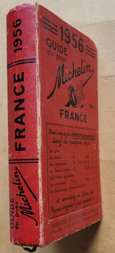 Guide michelin france - france, 1956