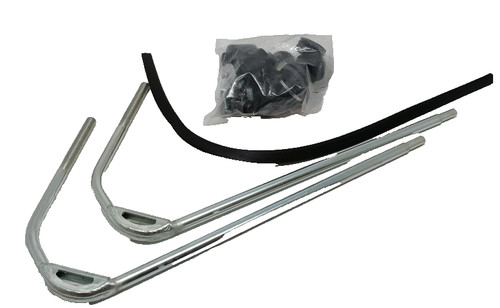 Kit fixations pare brise - kit, de
