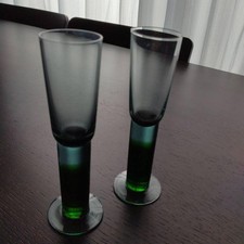 Paire de verres à champagne