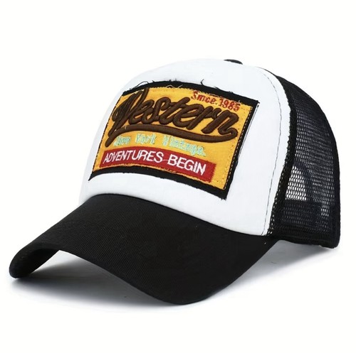 Casquette western noir neuf - casquette,