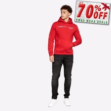 Sweat À Capuche Casual Confortable Designer Pour Hommes Crosshatch Karver 2-Pack