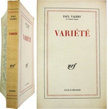 Variété 1962 Paul Valéry