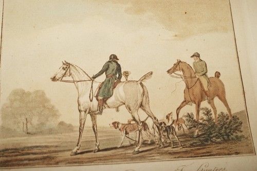 Fox hunting carle vernet - fox,