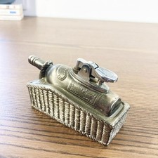 Briquet de table vintage Trophy Japan – Forme bouteille de vin panier, 1960