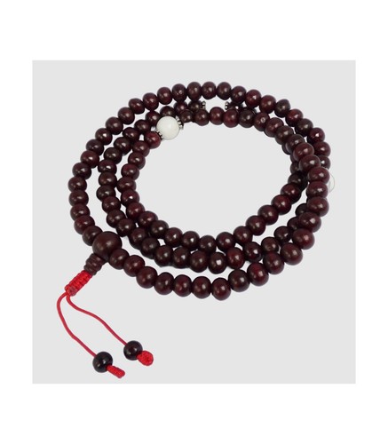 Mala tibetain bois rose et - mala,