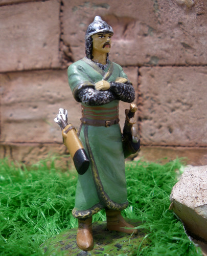 Soldat plomb moyen age - plomb,