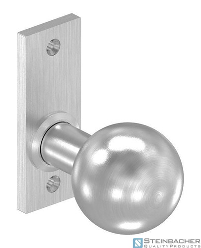 Bouton porte acier - bouton,