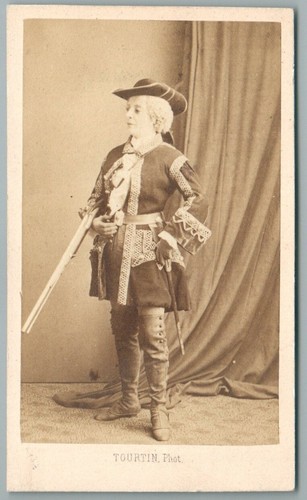 Cdv 1865 virginie déjazet - cdv,