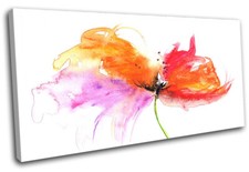 Painting Style Flower Abstract