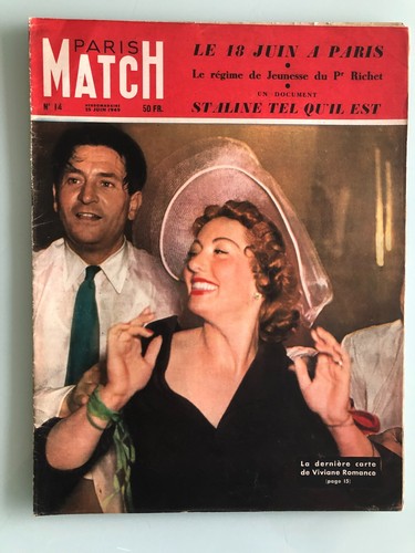 Paris match viviane - match, n°