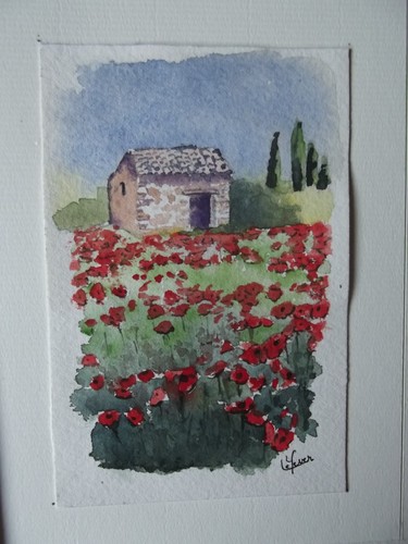 Aquarelle originale signée