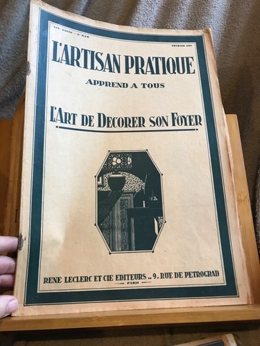 Artisan pratique l art - /, l'art