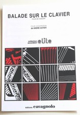 Partition sheet music ANDRE ASTIER : Balade sur le Clavier *60's Accordéon Polka