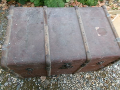 Ancienne grande malle - grande, de