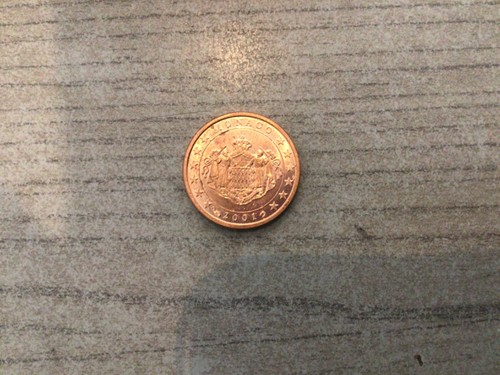 Rare pièce centime monaco - rare,