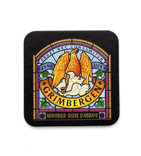 Sous bock  bière  Grimbergen bière d'abbaye