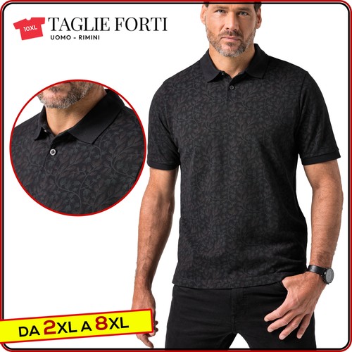 Men plus size polo - polo, short