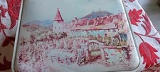 Ancienne boite fer - gâteaux - alsace