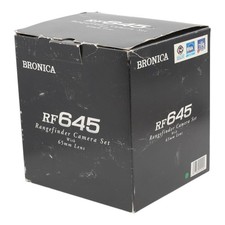 Appareil Photo À Focale Variable Bronica RF645 Avec Emballage Original