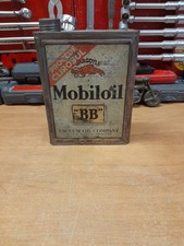 ancien bidon huile vide mobil