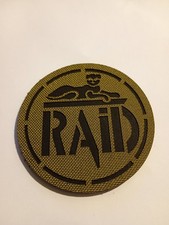 écusson Patch Police Nationale (RAID), 8 cm, vintage.