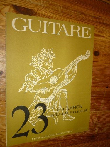 Partitions guitare campion - partitions,