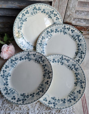4 ANCIENNES ASSIETTES PLATES