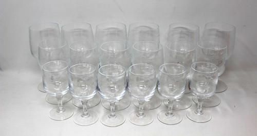 Anciens verres cristal 6 - ,