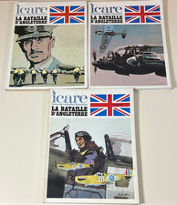 Revue Icare n°93, n°95 et n°99 La Bataille d'Angleterre Tome 1, Tome 2 et Tome 3